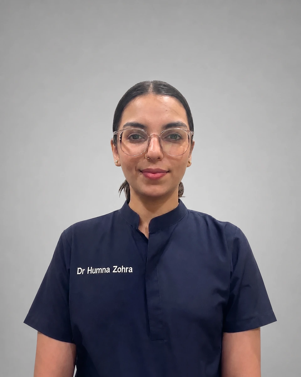Dr. Humna Zohra, Doctor of Physiotherapy at ThriveX Physio